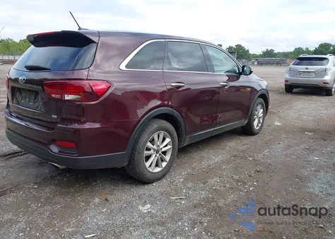 2019 Kia Sorento 2.4L Lx from USA, damaged, VIN 5XYPG4A34KG562815